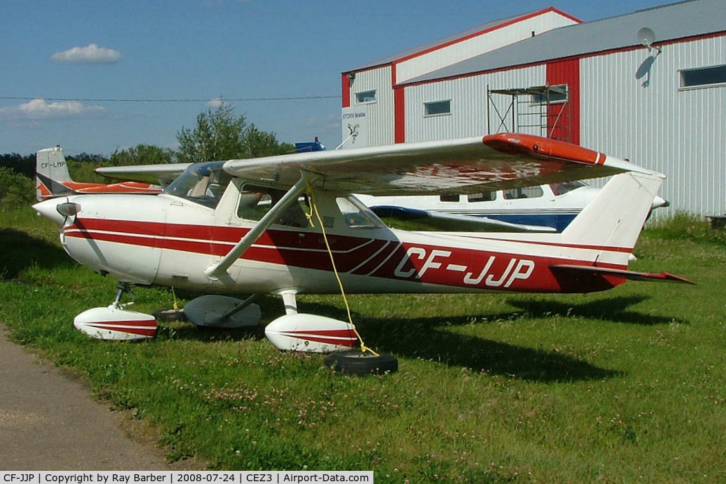 CF-JJP, 1973 Cessna 150L C/N 150-75380, Seen here at Cooking Lake Alberta.