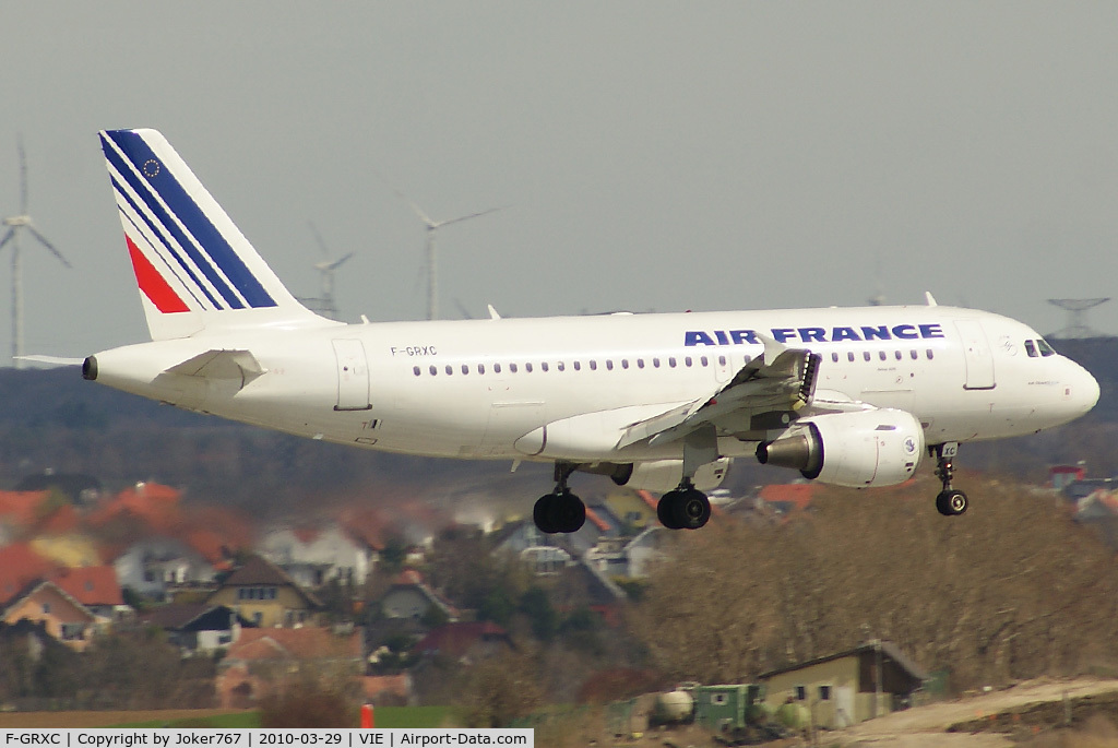 F-GRXC, 2002 Airbus A319-111 C/N 1677, Air France Airbus A319-111