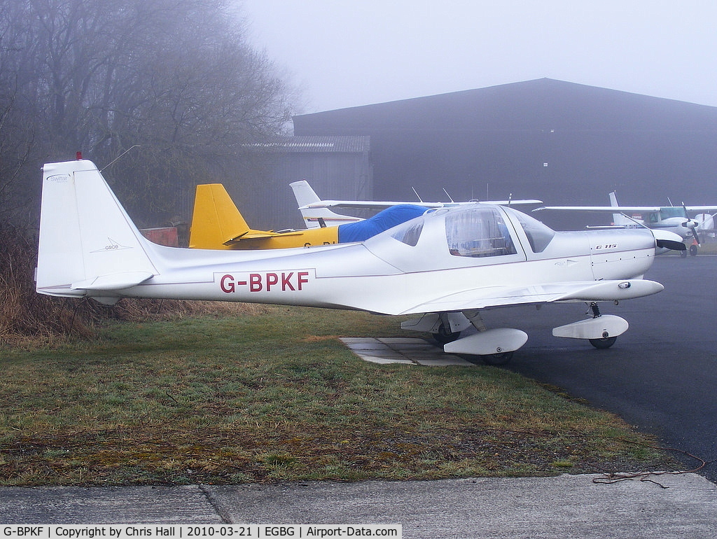 G-BPKF, 1988 Grob G-115 C/N 8075, Swiftair Maintenance Ltd