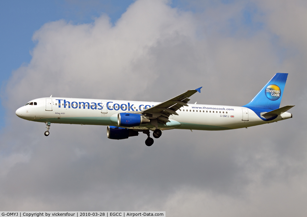 G-OMYJ, 1997 Airbus A321-211 C/N 677, Thomas Cook Airlines
