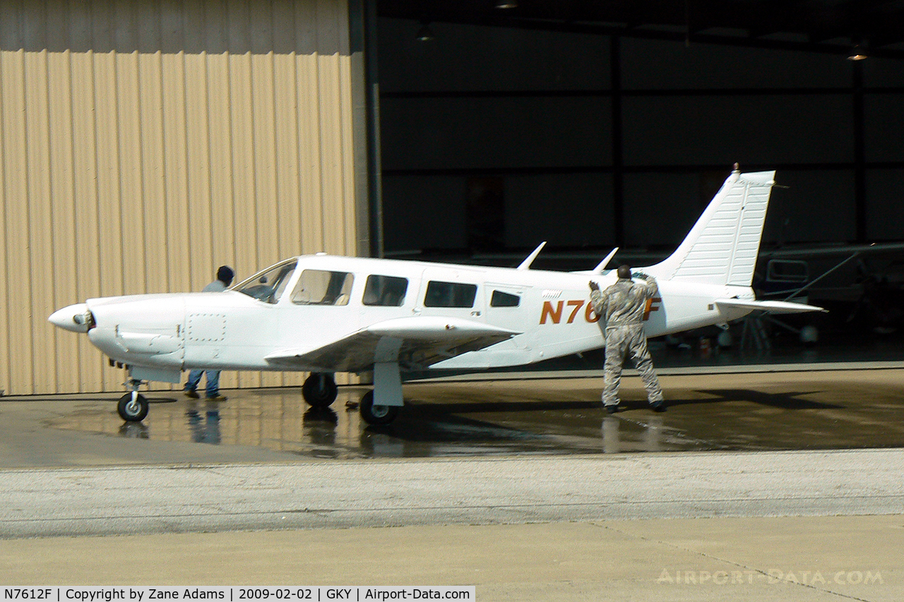 N7612F, 1976 Piper PA-32R-300 Cherokee Lance C/N 32R-7780063, At Arlington Municipal
