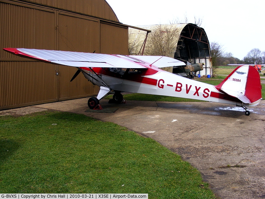 G-BVXS, 1946 Taylorcraft BC-12D Twosome C/N 9284, Privately owned