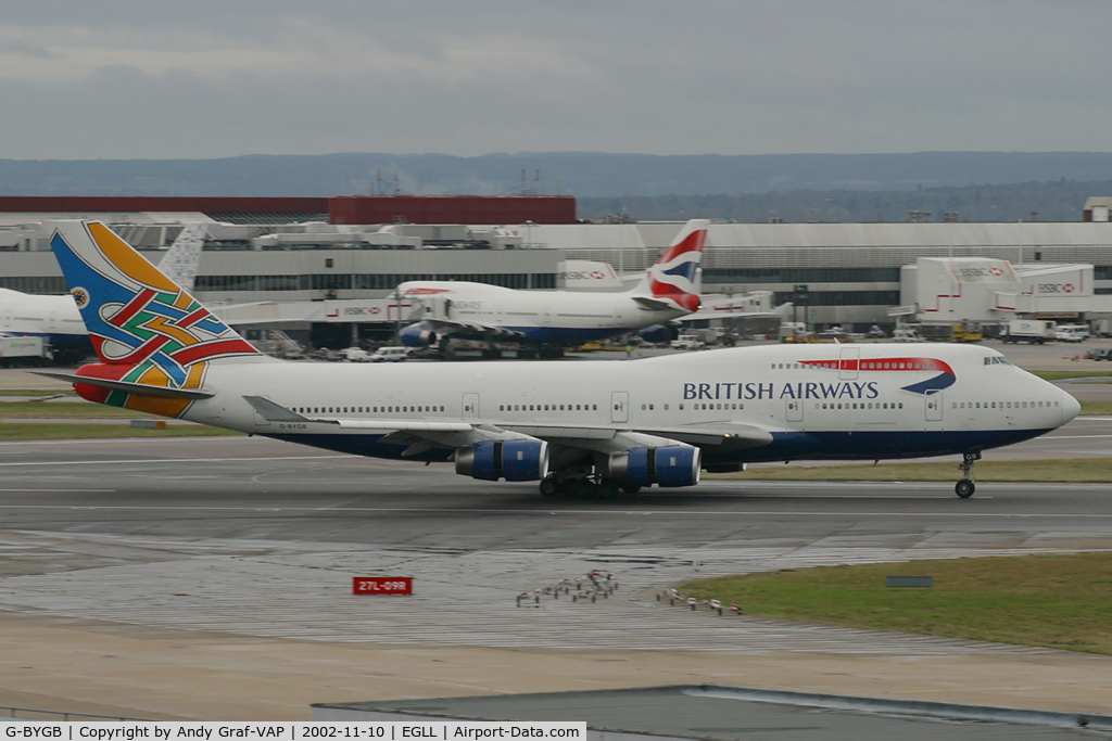 G-BYGB, 1999 Boeing 747-436 C/N 28856, British Airways 747-400