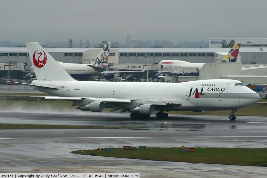 JA8161, 1983 Boeing 747-246B(SF) C/N 22990, JAL Cargo 747-200