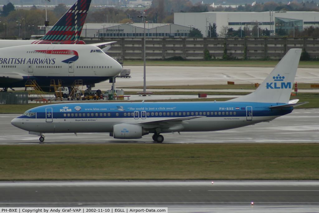 PH-BXE, 2000 Boeing 737-8K2 C/N 29595, KLM 737-800