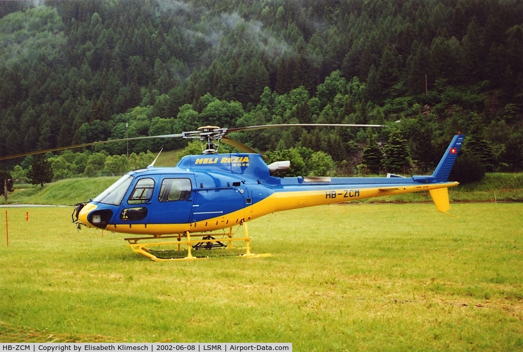 HB-ZCM, 2000 Eurocopter AS-350B-3 Ecureuil Ecureuil C/N 3306, at Ambri Airport