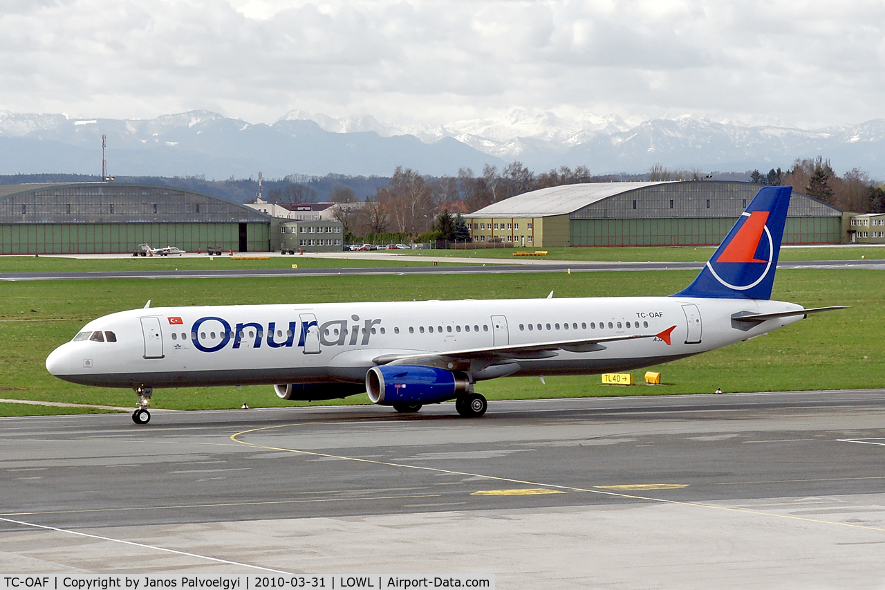 TC-OAF, 1997 Airbus A321-231 C/N 668, Airbus A312-231 on 