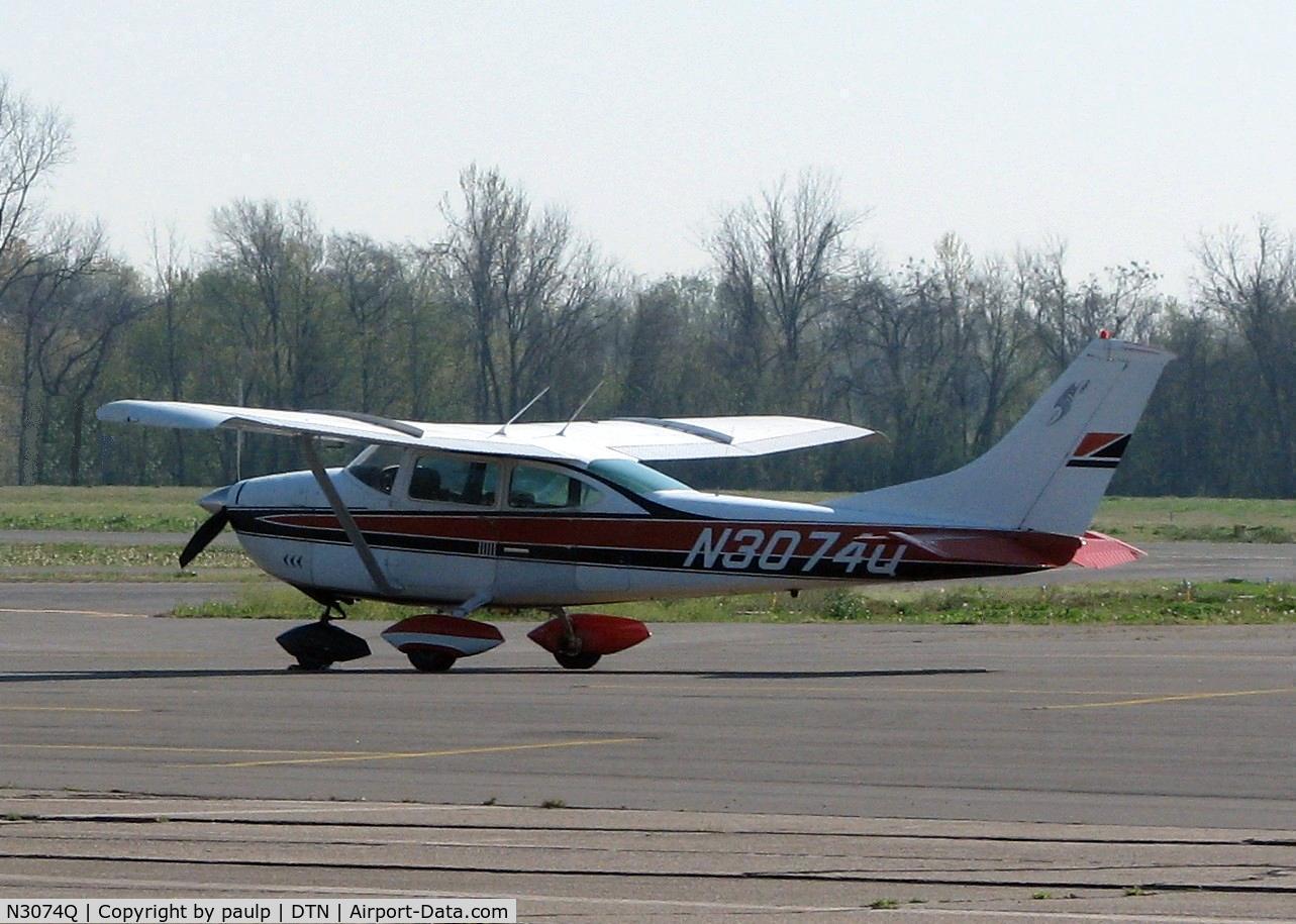 N3074Q, 1967 Cessna 182K Skylane C/N 18258074, At Downtown Shreveport.