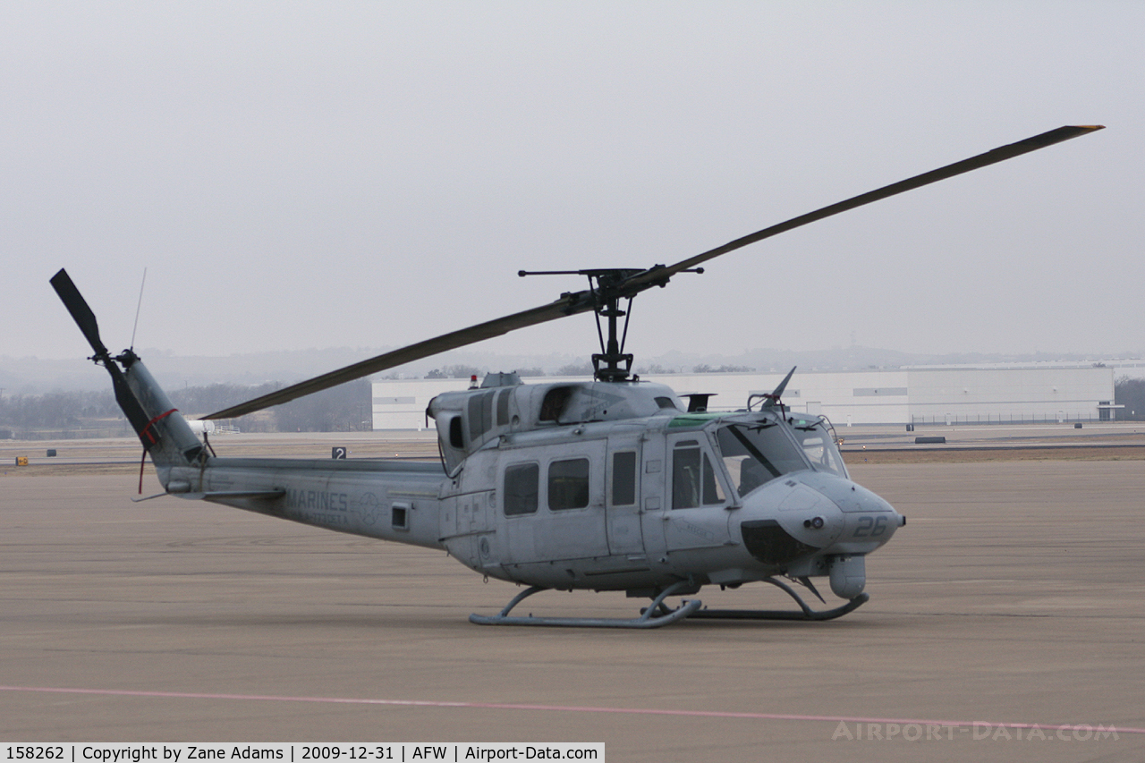158262, Bell UH-1N Iroquois C/N 31433, At Fort Worth Alliance Airport
