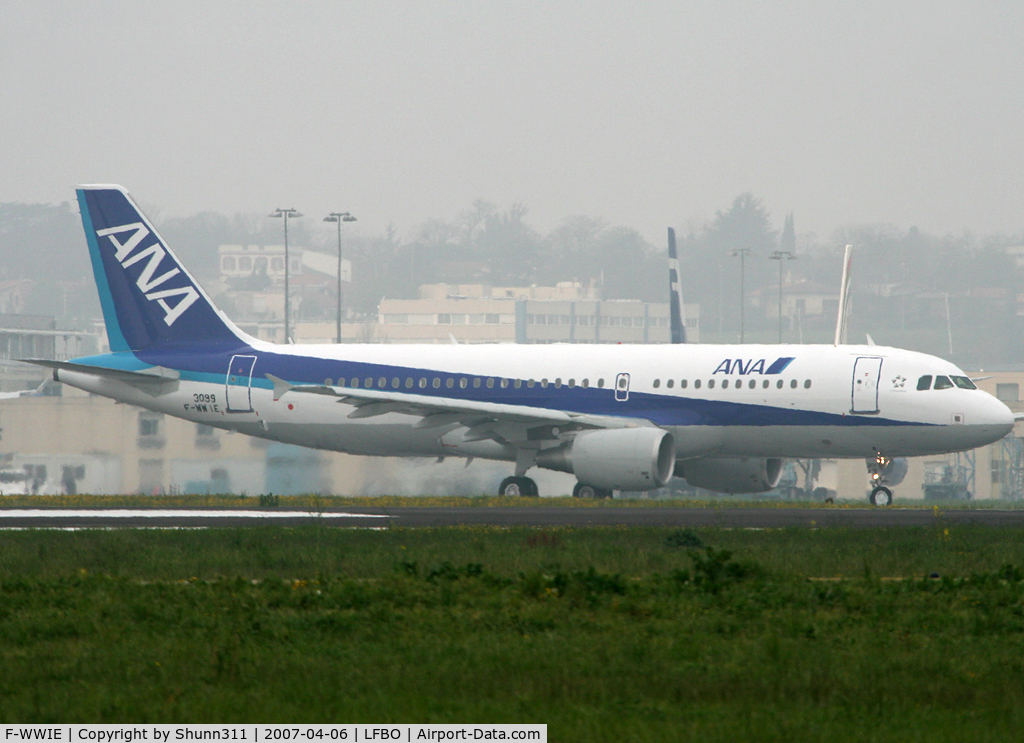 F-WWIE, 2007 Airbus A320-214 C/N 3099, C/n 3099 - To be JA205A