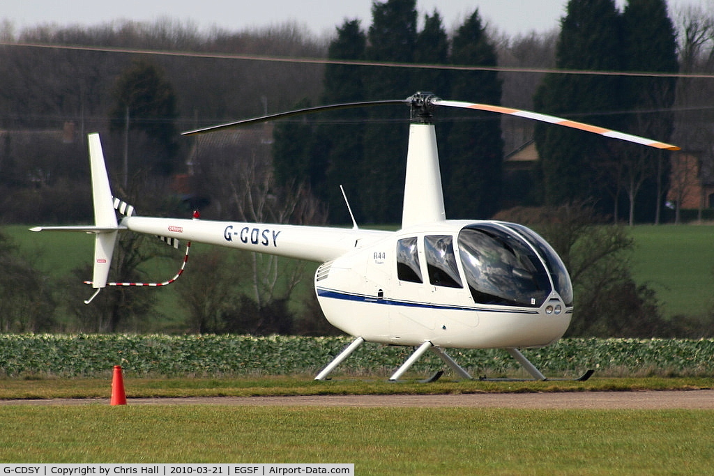 G-CDSY, 2005 Robinson R44 Raven C/N 1534, Privately owned