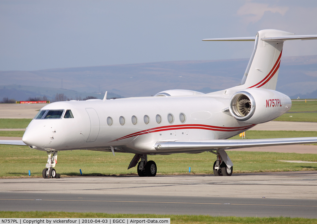 N757PL, 2009 Gulfstream Aerospace GV-SP (G550) C/N 5249, Privately operated