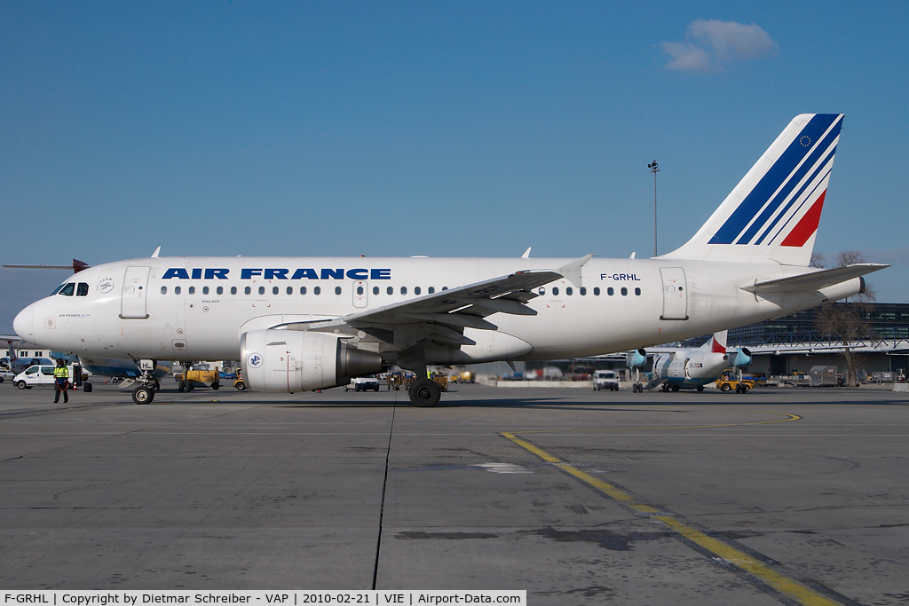 F-GRHL, 2000 Airbus A319-111 C/N 1201, Air France Airbus 319