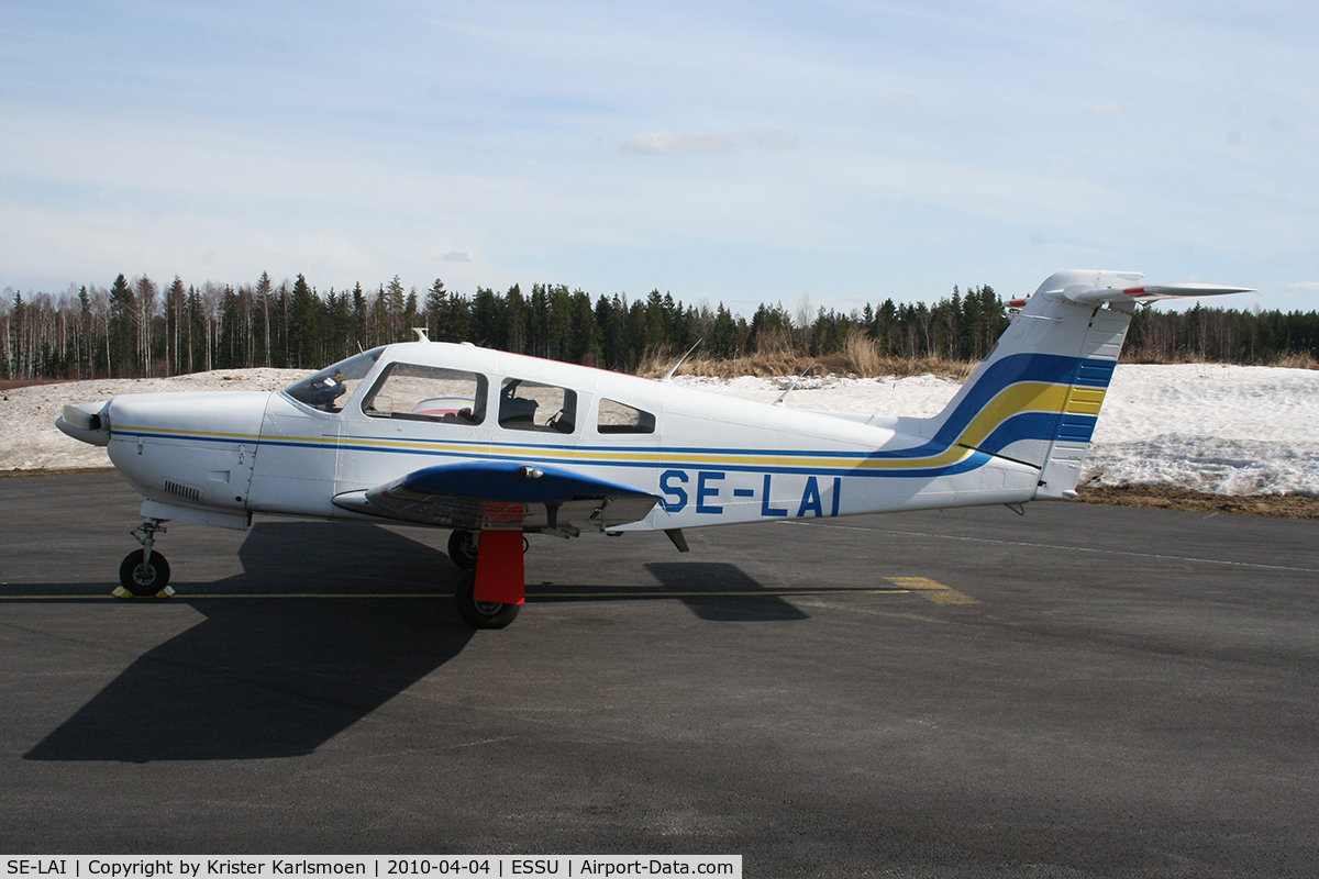 SE-LAI, 1979 Piper PA-28RT-201 Arrow IV C/N 28R-7918021, Parked at ESSU
