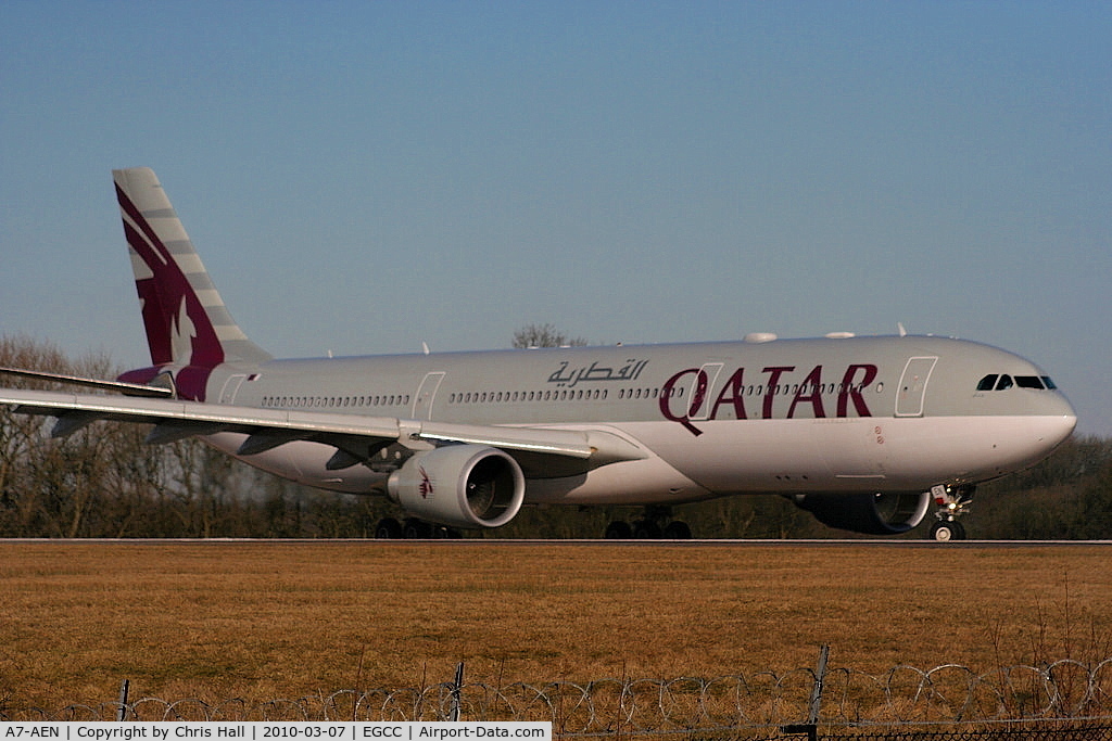 A7-AEN, 2008 Airbus A330-302 C/N 907, Qatar Airways