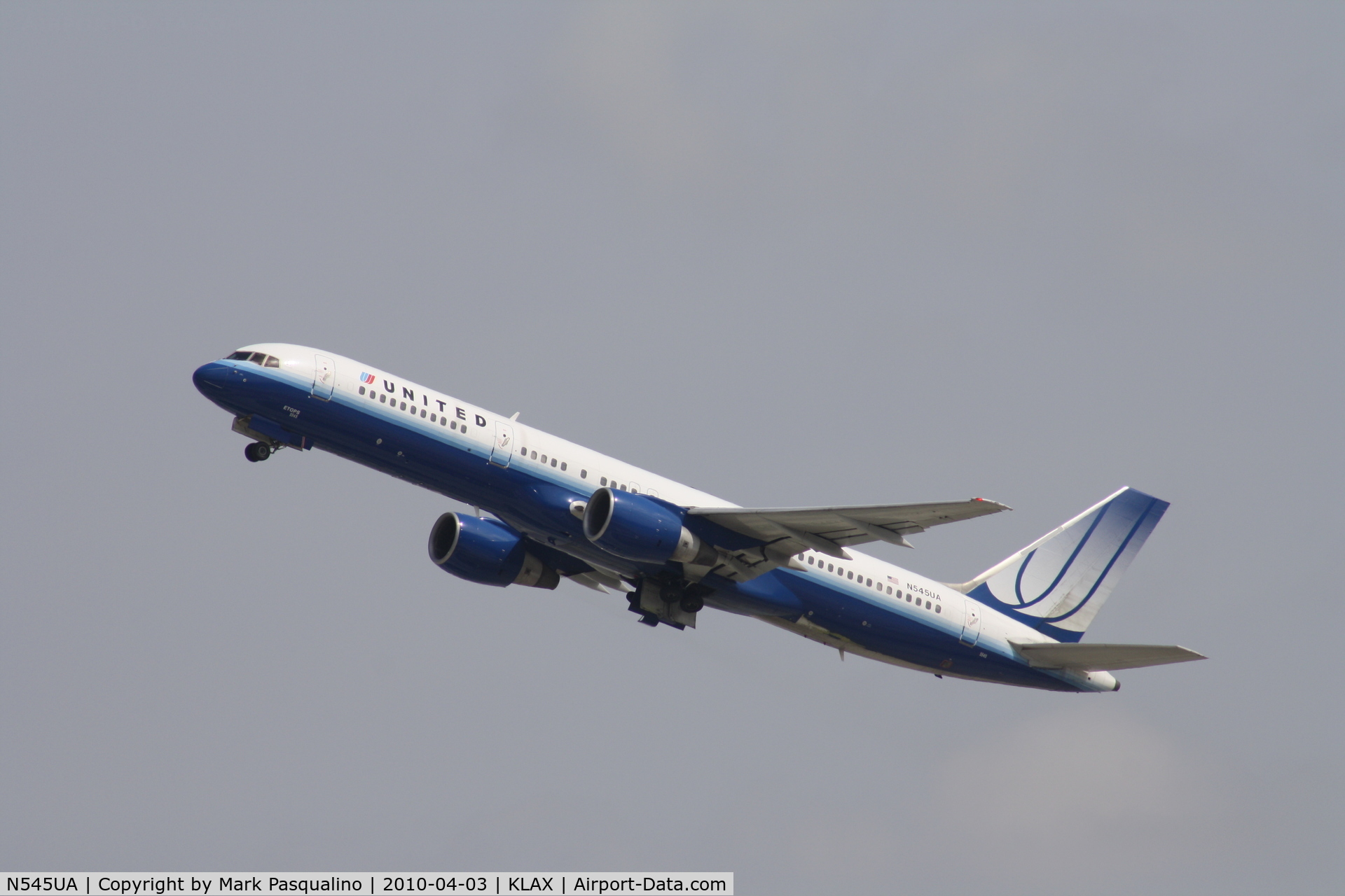 N545UA, 1991 Boeing 757-222 C/N 25323, Boeing 757-200