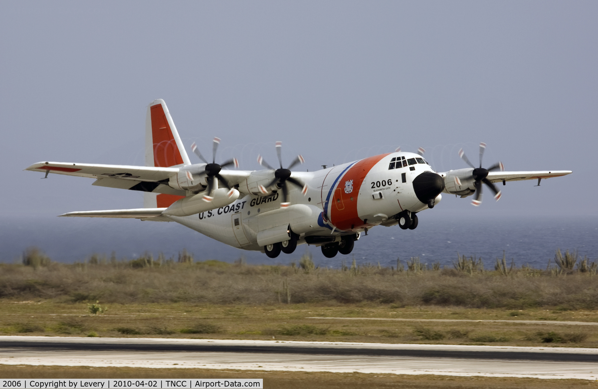 2006, Lockheed Martin HC-130J Hercules C/N 382-5542, Up and away!!!