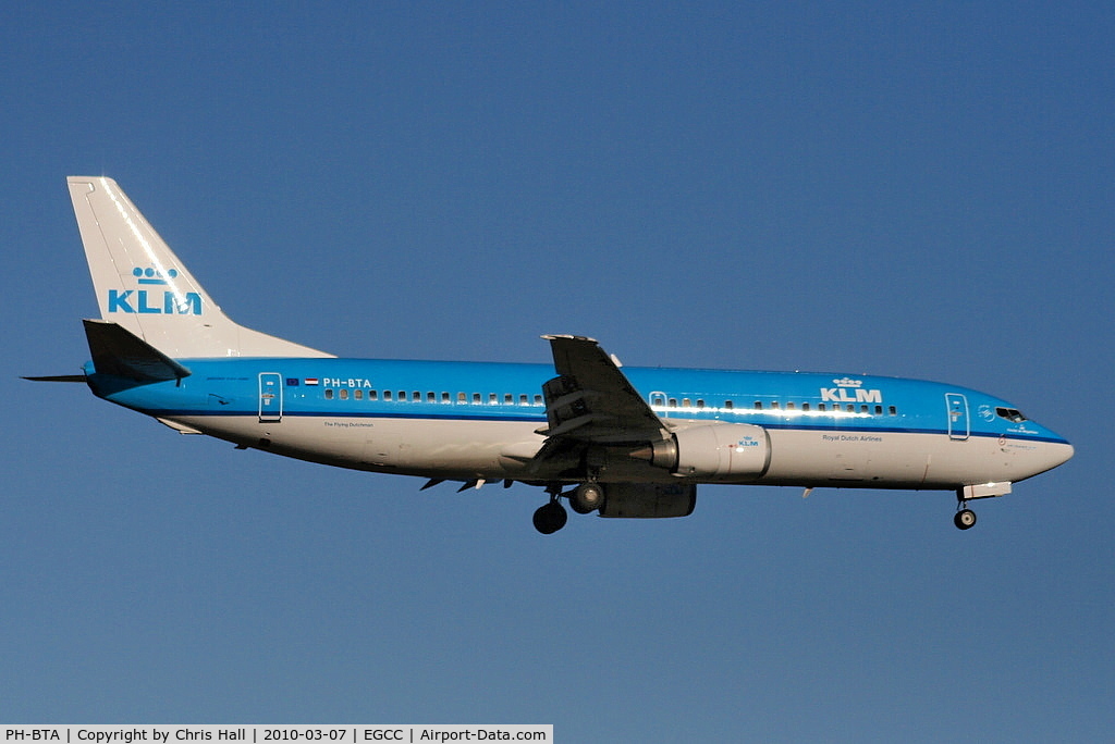PH-BTA, 1991 Boeing 737-406 C/N 25412, KLM