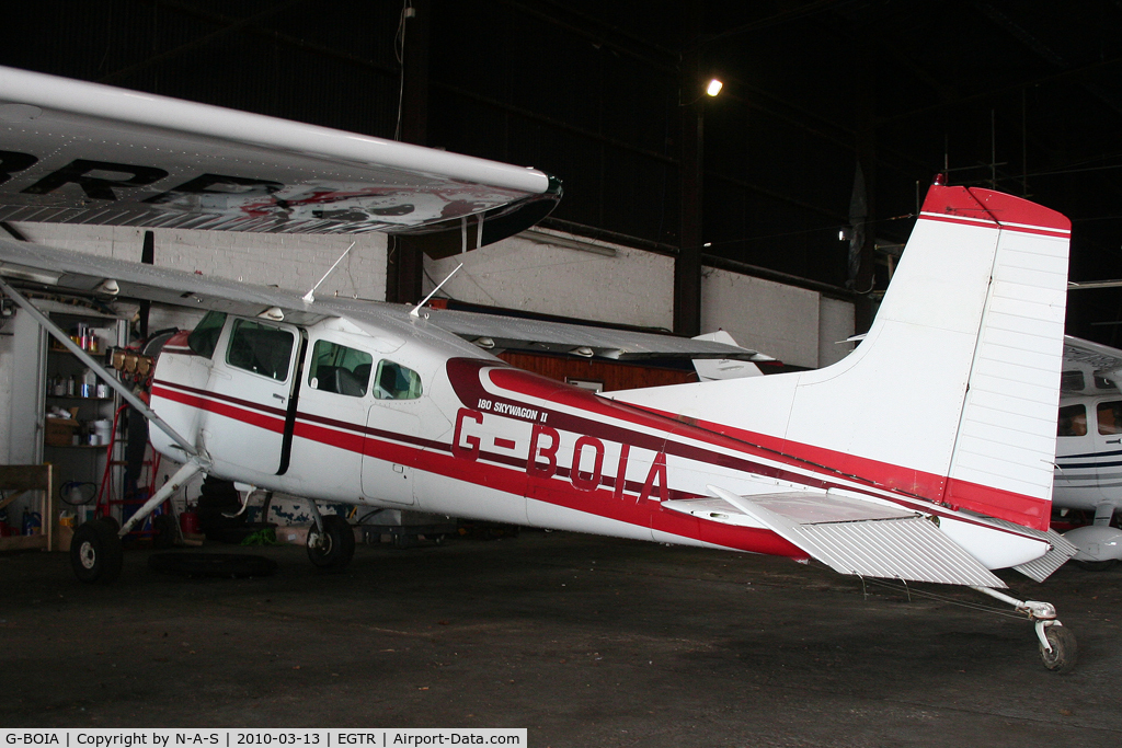 G-BOIA, 1980 Cessna 180K Skywagon C/N 18053121, Based