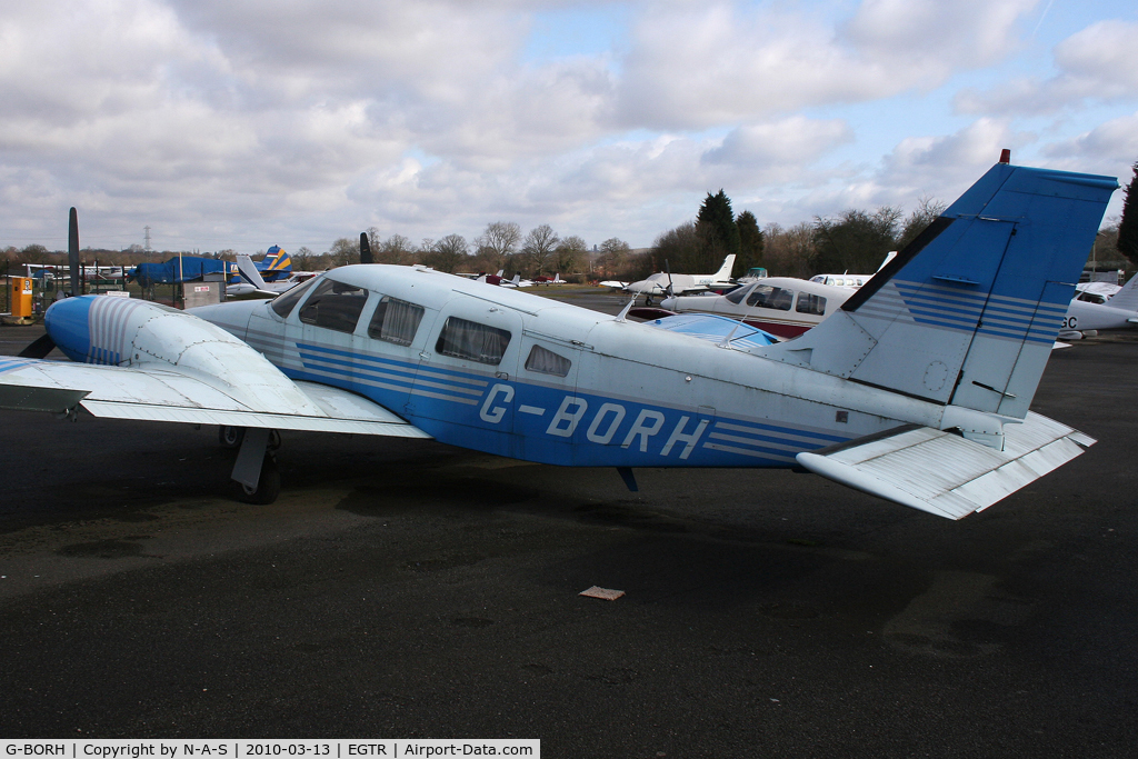 G-BORH, 1980 Piper PA-34-200T Seneca II C/N 34-8070352, Based
