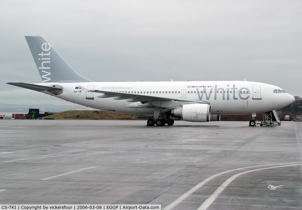 CS-TKI, 1988 Airbus A310-304 C/N 448, White Airlines