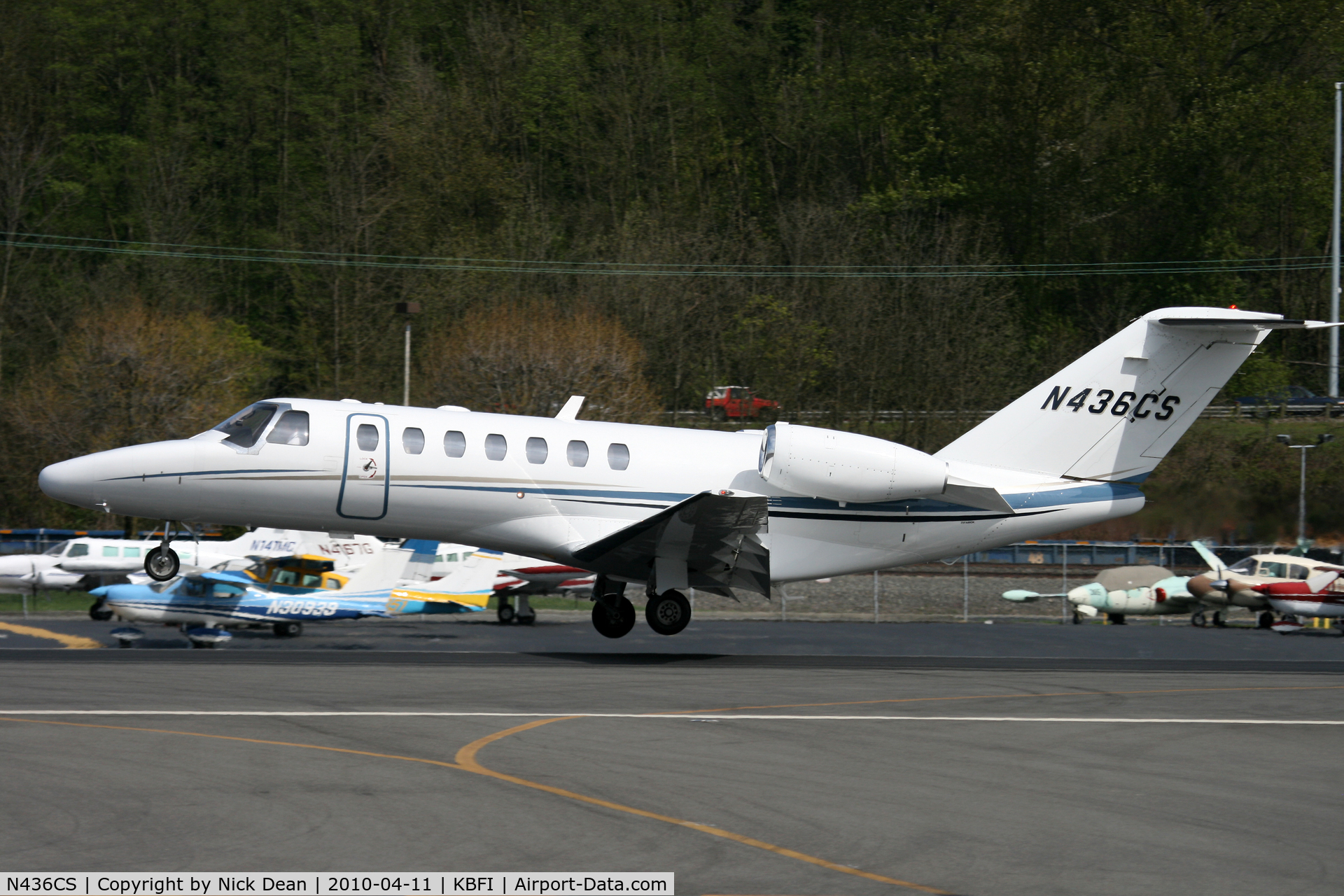 N436CS, 2008 Cessna 525B C/N 525B0274, KBFI