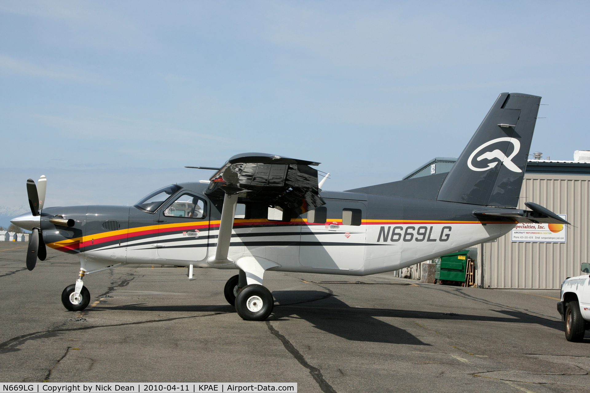 N669LG, 2010 Quest Kodiak 100 C/N 100-0037, KPAE