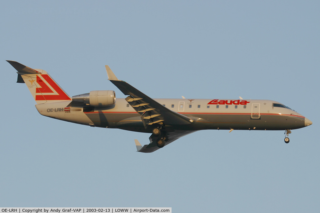 OE-LRH, Canadair CRJ-100LR (CL-600-2B19) C/N 7125, Lauda Air CRJ