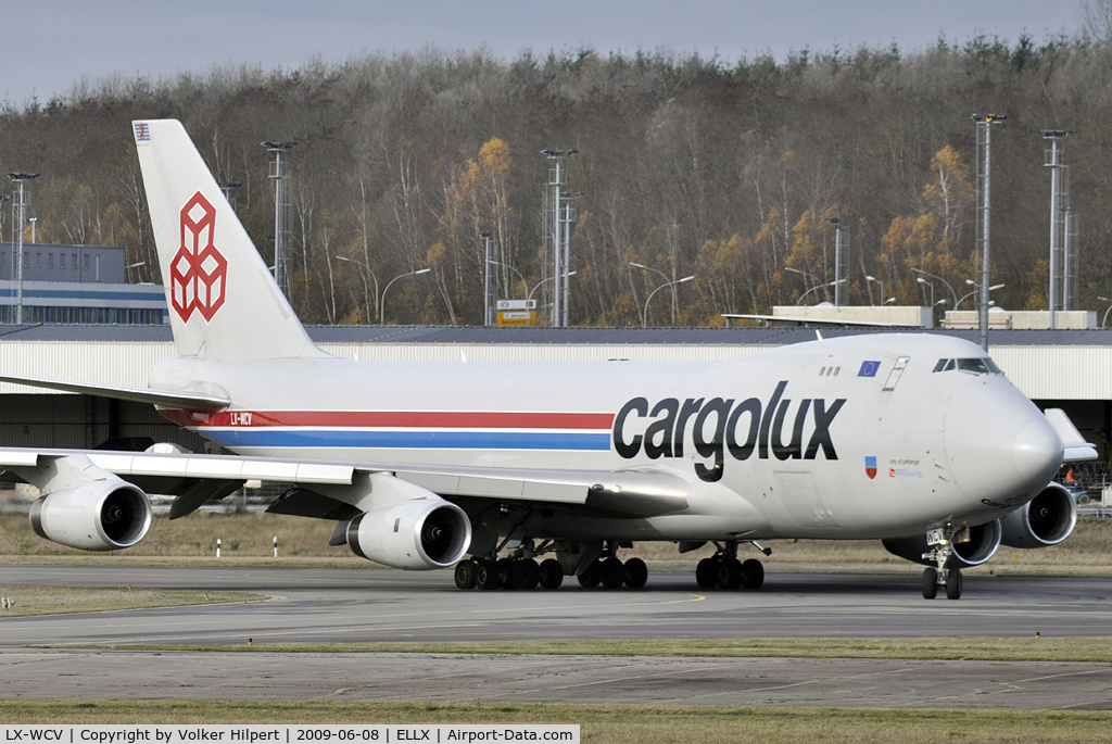 LX-WCV, 2007 Boeing 747-4R7F C/N 35804, Cargolux