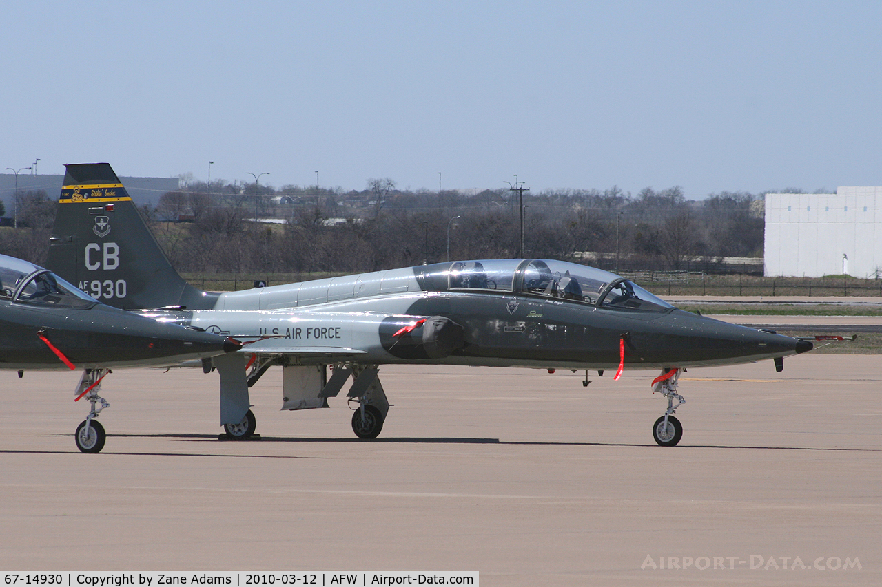 67-14930, 1967 Northrop T-38A-70-NO Talon C/N T.6071, At Fort Worth Alliance Airport