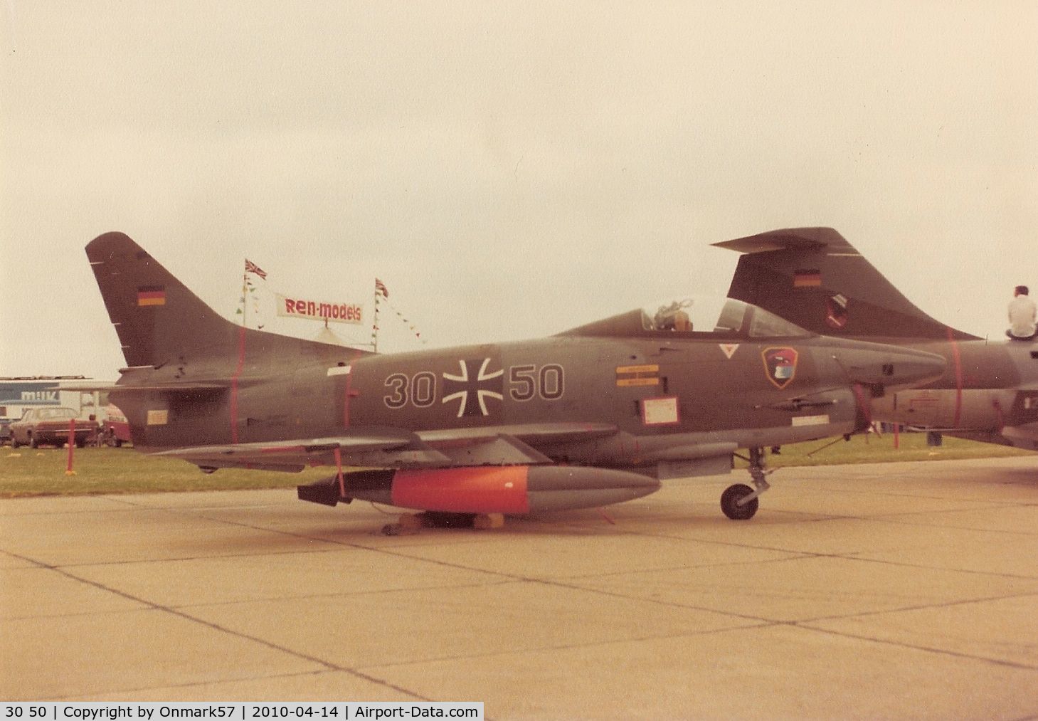 30 50, Fiat G-91R/3 C/N D307, Fiat G.91 at RAF Mildenhall, 1977. Can anyone identiy?