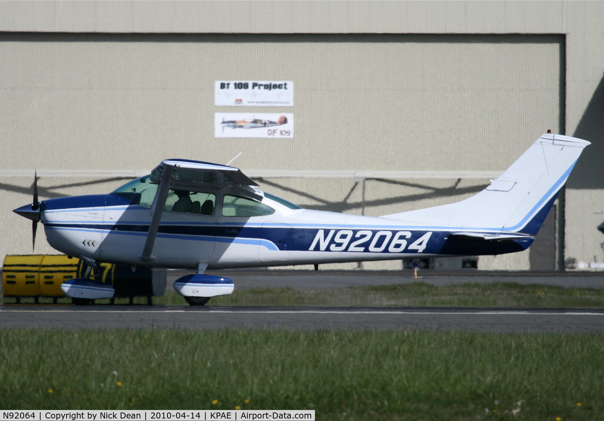 N92064, 1969 Cessna 182M Skylane C/N 18260029, KPAE