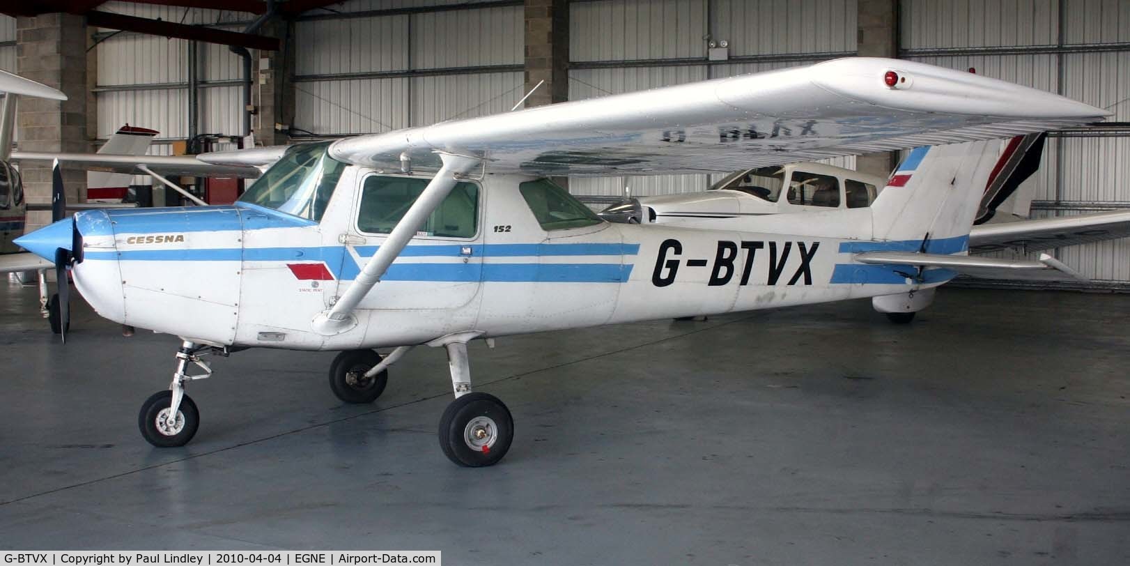 G-BTVX, 1979 Cessna 152 C/N 152-83375, under cover