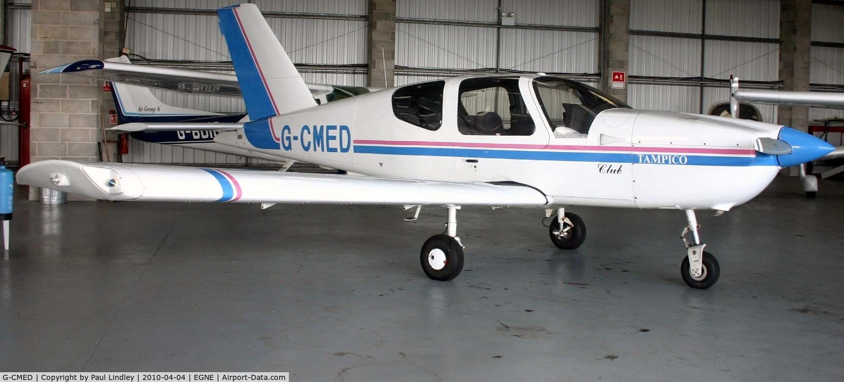 G-CMED, 2000 Socata TB-9 Tampico C/N 1867, under cover