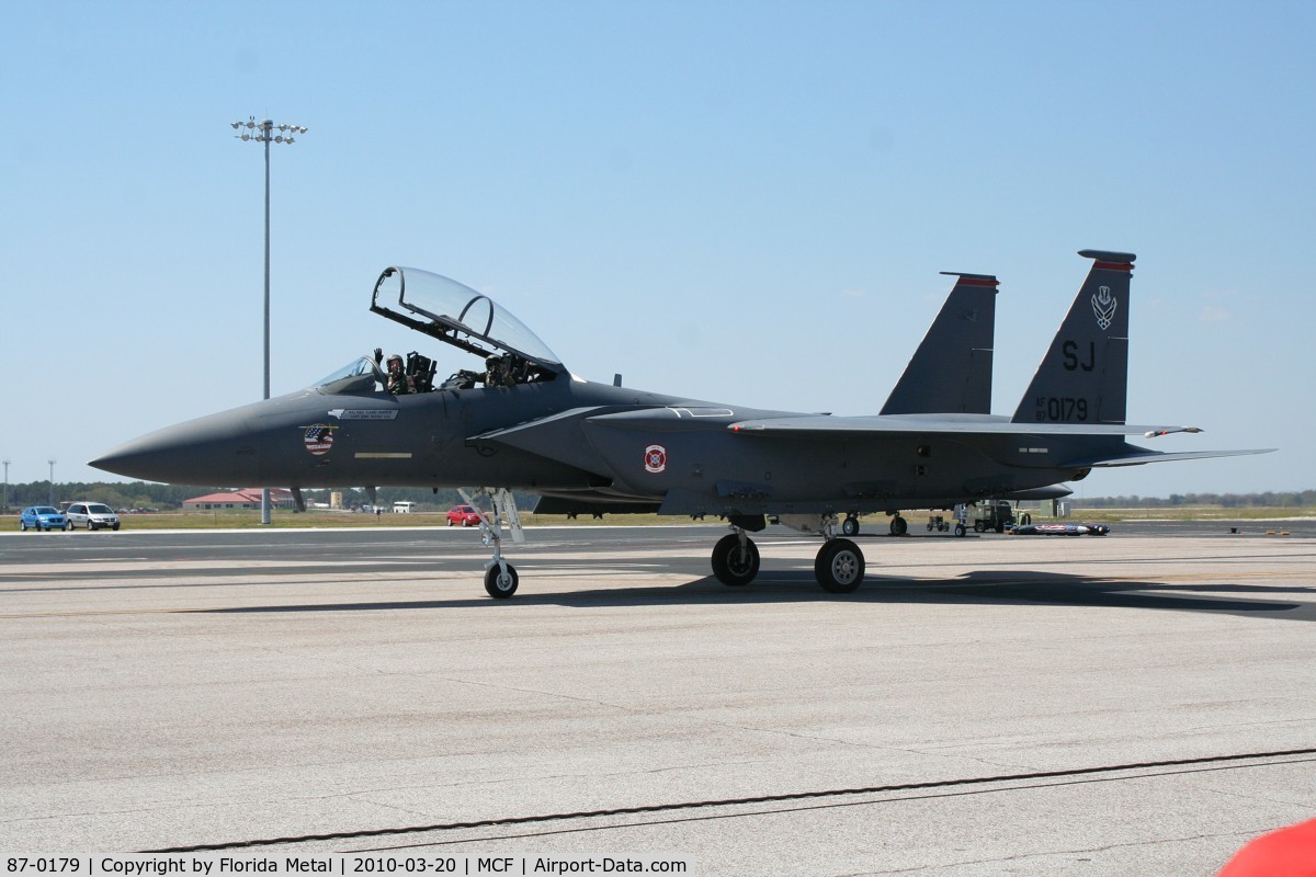 87-0179, 1987 McDonnell Douglas F-15E Strike Eagle C/N 1044/E019, F-15E