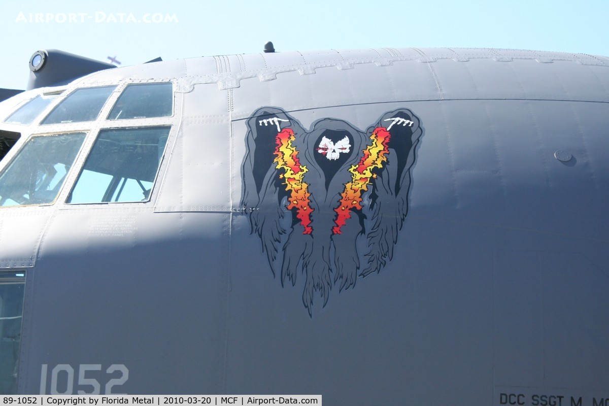 89-1052, 1989 Lockheed AC-130U Spooky II C/N 382-5199, AC-130U Spooky