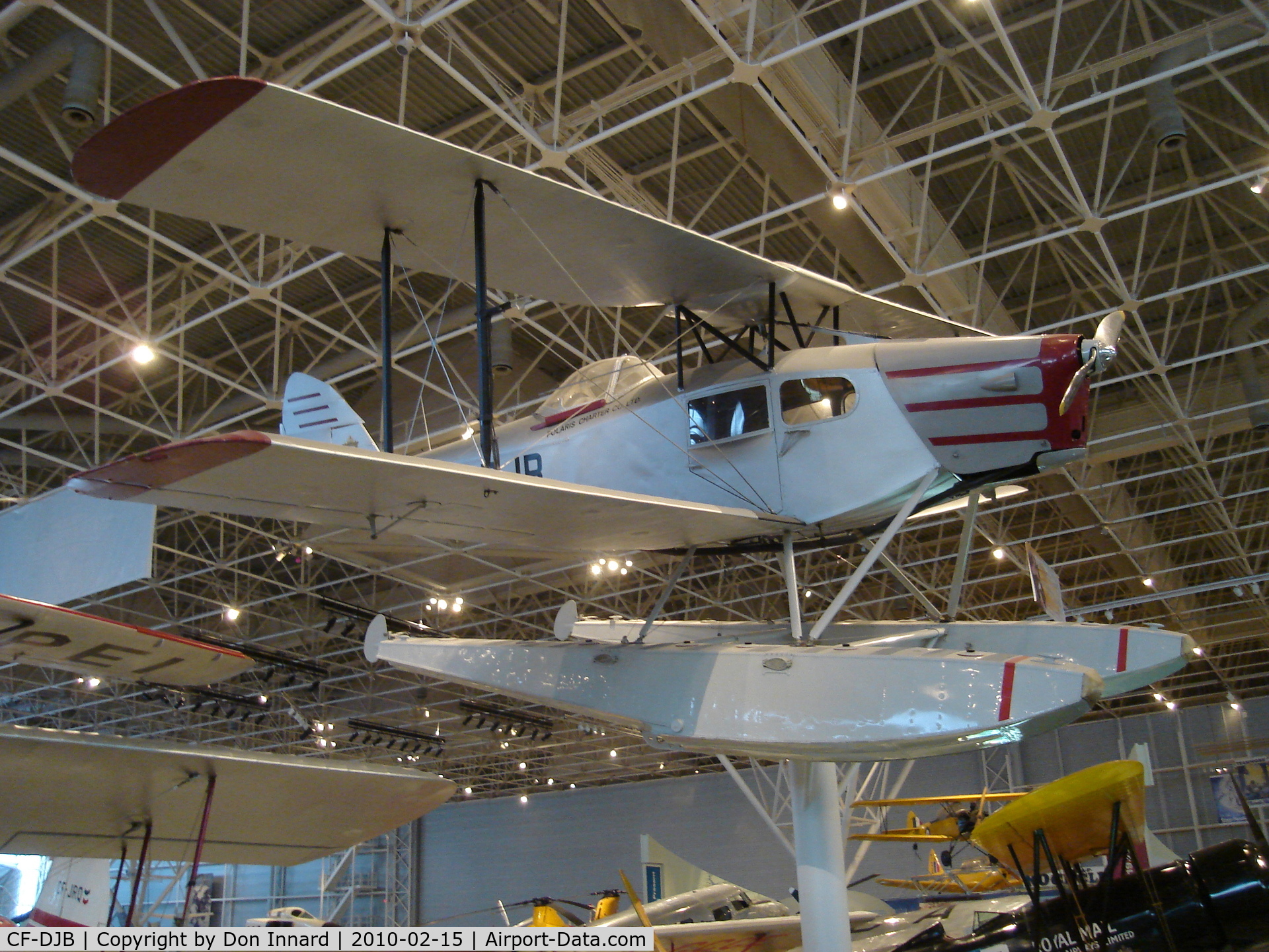 CF-DJB, 1947 De Havilland DH.83 Fox Moth C/N FM28/2, Located in Ottawa Ont CDN avation Museum