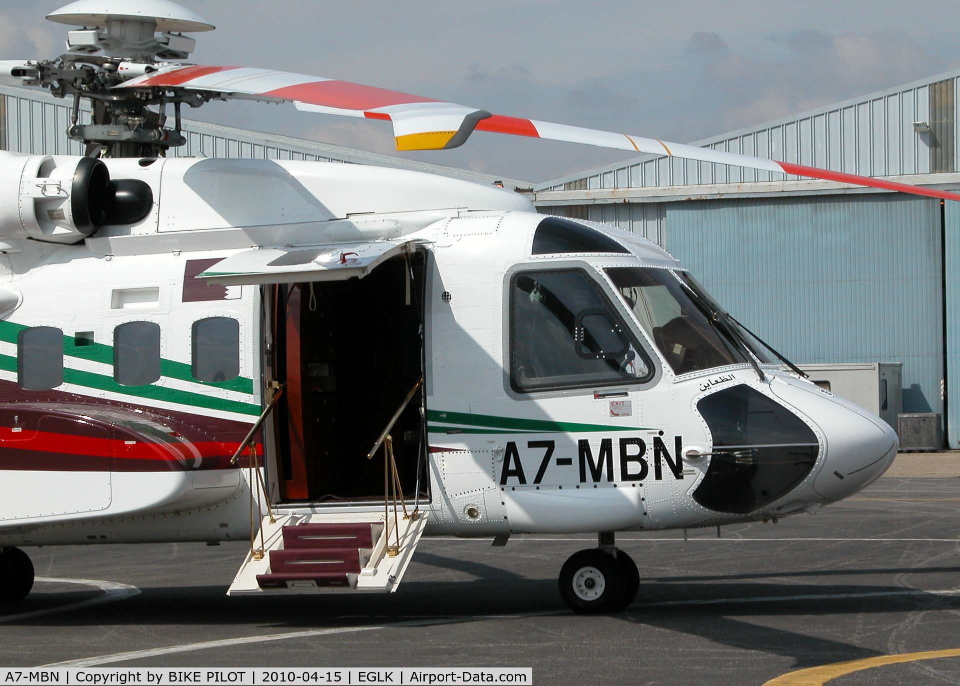 A7-MBN, 2006 Sikorsky S-92 Helibus C/N 920053, QATAR REGISTERED S.92 IN THE PREMIAIR COMPOUND
