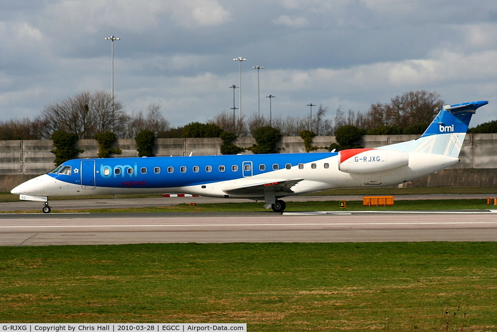 G-RJXG, 2001 Embraer EMB-145EP (ERJ-145EP) C/N 145390, BMI regional