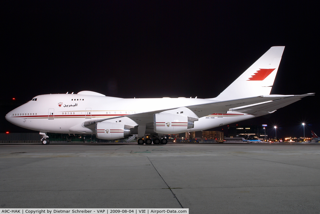 A9C-HAK, 1987 Boeing 747SP-Z5 C/N 23610/676, Oman Government Boeing 747SP
