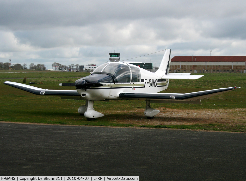 F-GAHS, Robin DR-400-108  Dauphin 2+2 C/N 1189, Parked at Yankee Delta area...