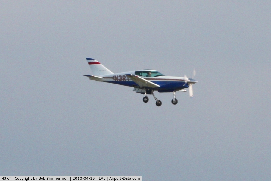 N3RT, Swearingen SX300 C/N 75T, Arriving at Lakeland, FL during Sun N Fun 2010.