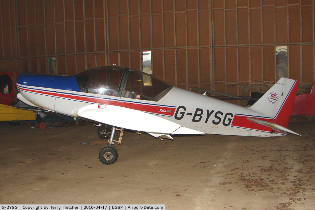 G-BYSG, 1999 Robin HR-200-120B C/N 339, 1999 Robin Aviation ROBIN HR200/120B  at Peterborough Sibson