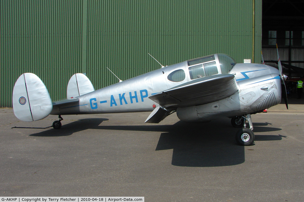 G-AKHP, 1947 Miles M65 Gemini 1A C/N 6519, 1947 Miles Aircraft Ltd MILES M65 GEMINI 1A, c/n: 6519 at North Cotes Airfield