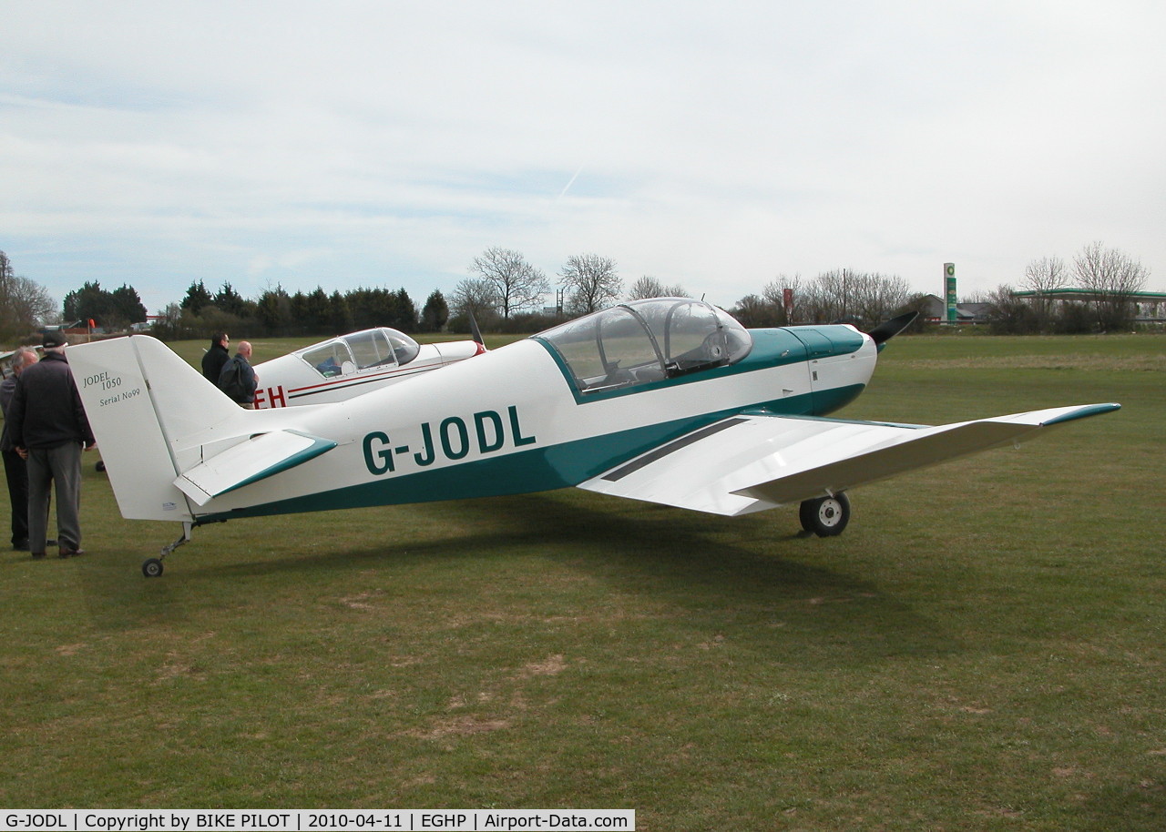 G-JODL, 1960 SAN Jodel DR-1050M Excellence C/N 99, JODEL FLY-IN 2010-04-11