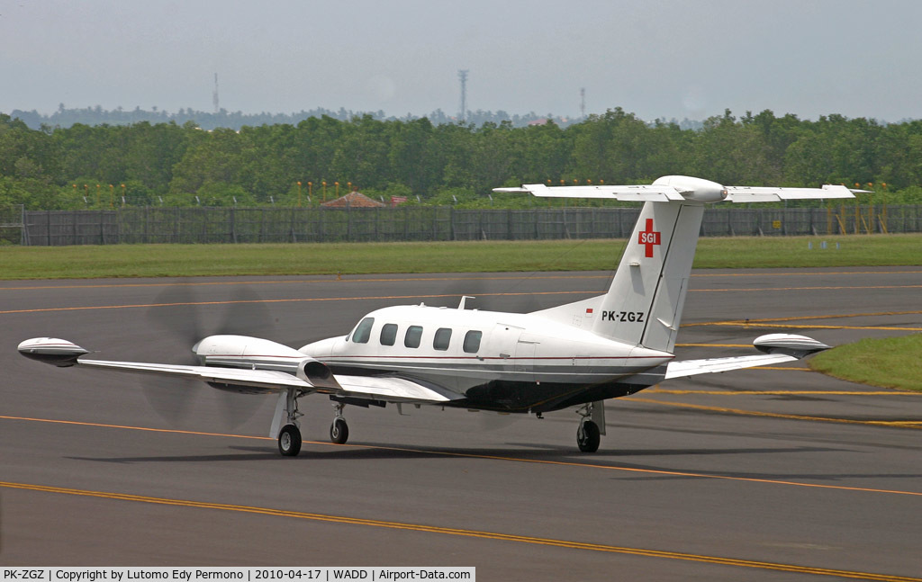 PK-ZGZ, Piper PA-31T-620 Cheyenne II C/N 31T-7820027, Air Bali