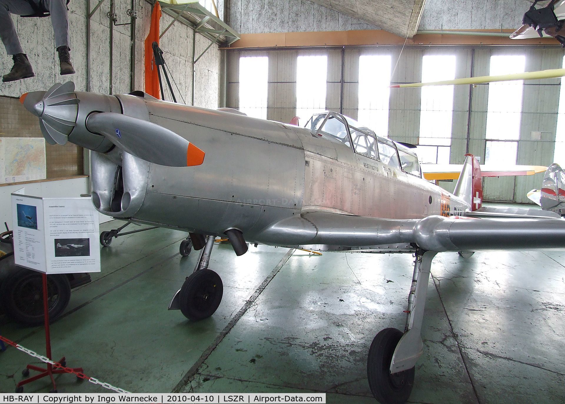 HB-RAY, 1947 Pilatus P2-05 C/N 35, AS.410-A2