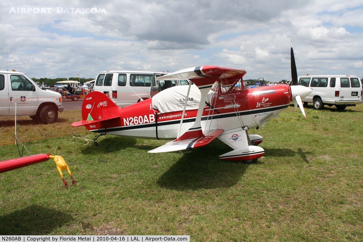 N260AB, 1989 Christen Pitts S-2B Special C/N 5175, Pitts S-2B