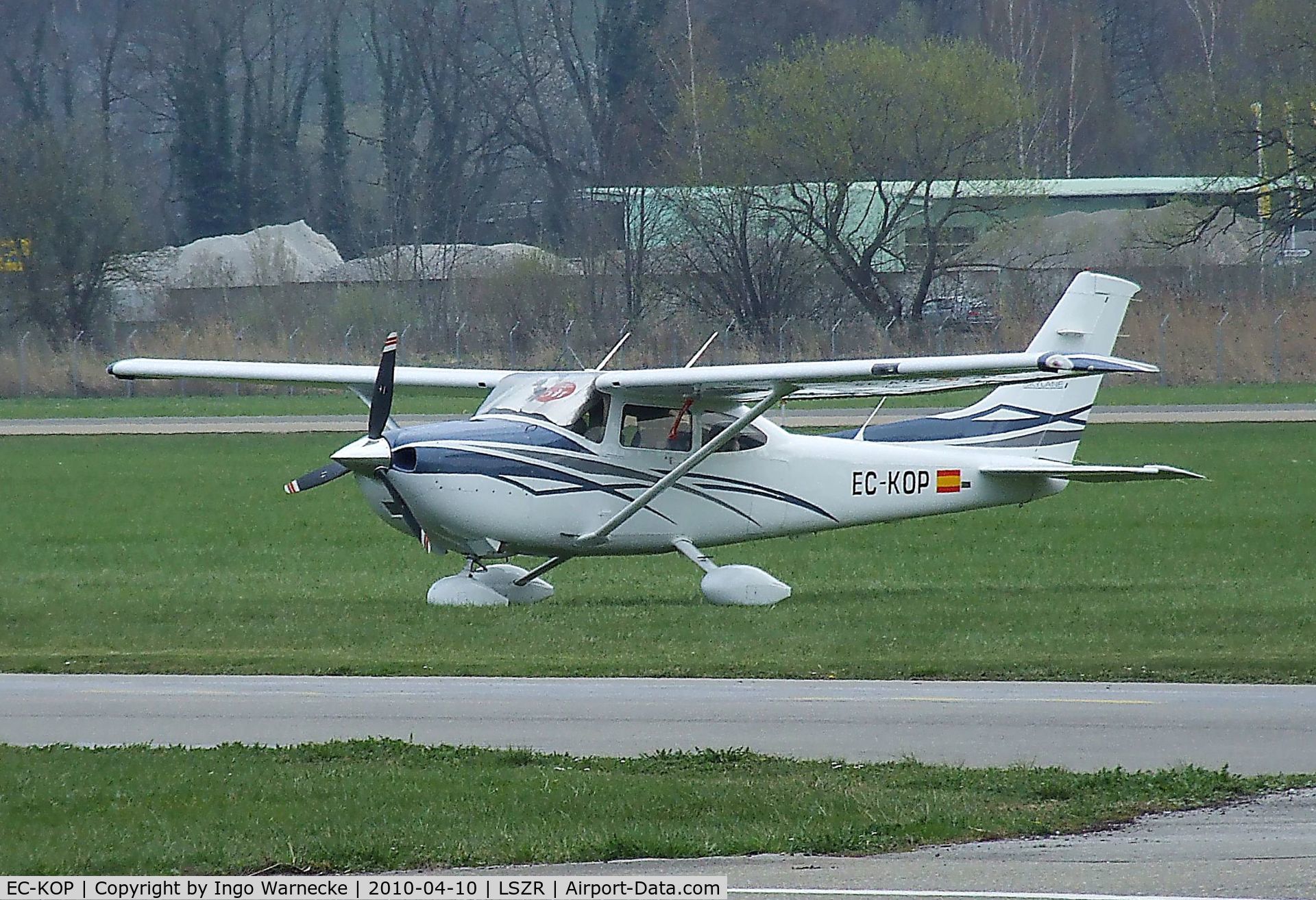 EC-KOP, 2007 Cessna 182T Skylane C/N 182-82025, Cessna 182 Skylane at St. Gallen-Altenrhein airfield