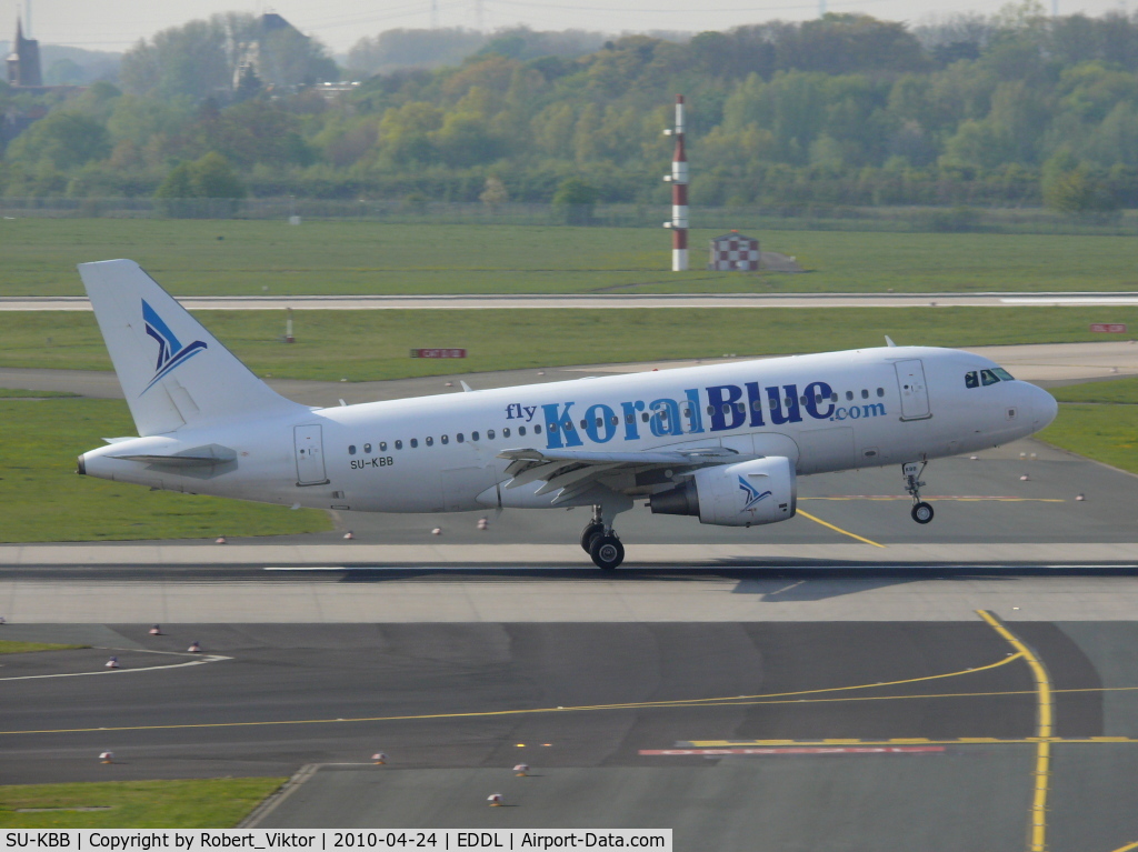 SU-KBB, 2007 Airbus A319-112 C/N 3171, Koral Blue; Airbus 319-112